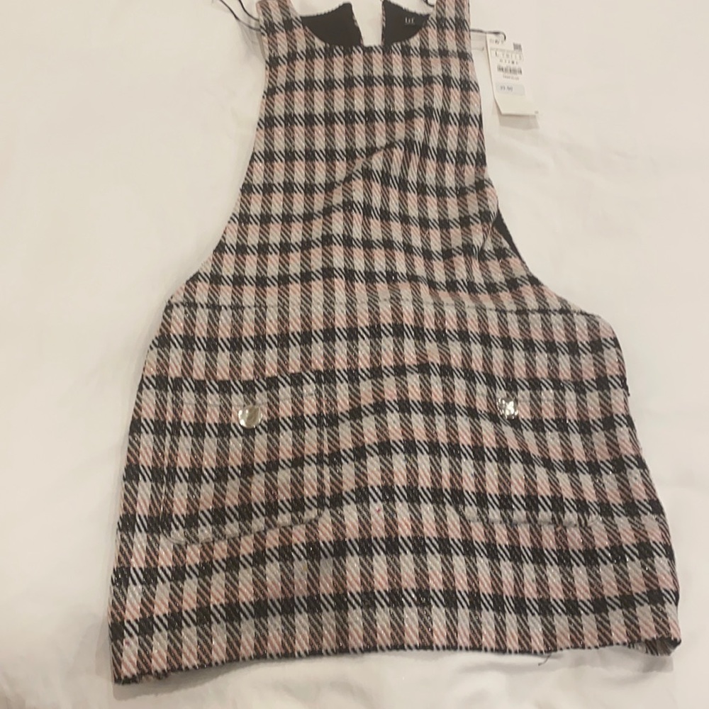 Zara new tweed mini dress